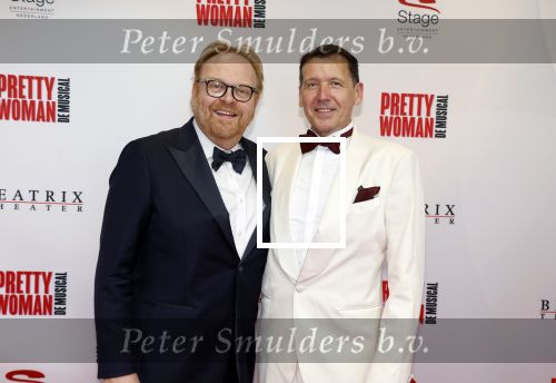 Utrecht 8 oktober 2023
Premiere Pretty Woman in het Beatrixtheater in Utrecht. Frits Huffnagel met een kennis