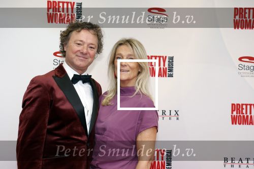 Utrecht 8 oktober 2023
Premiere Pretty Woman in het Beatrixtheater in Utrecht. Frits Sissing met partner