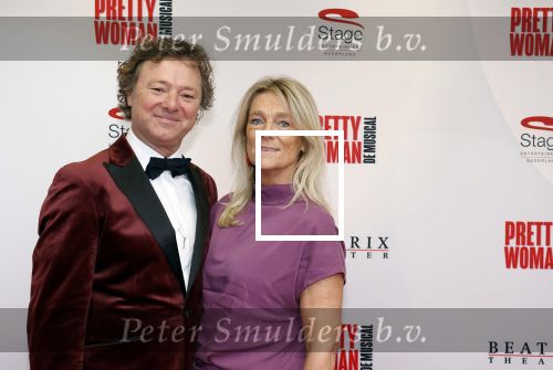 Utrecht 8 oktober 2023
Premiere Pretty Woman in het Beatrixtheater in Utrecht. Frits Sissing met partner