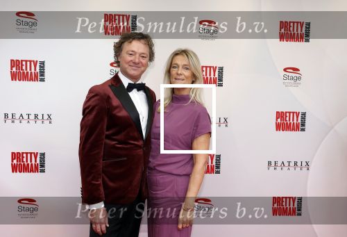 Utrecht 8 oktober 2023
Premiere Pretty Woman in het Beatrixtheater in Utrecht. Frits Sissing met partner