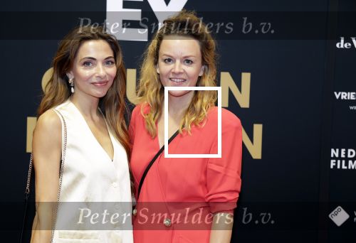 Utrecht 29 september 2023
Uitreiking gouden kalveren in de schouwburg van Utrecht. Georgina Verbaan met Juliette v Ardenne