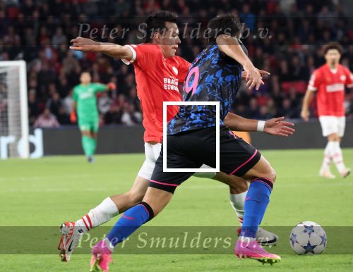 Eindhoven, 3 Oktober 2023
Championsleague PSV-Sevilla, eindstand 2-2
Hirving Lozano