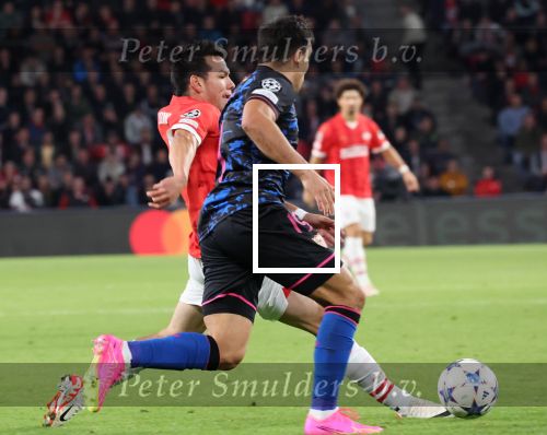 Eindhoven, 3 Oktober 2023
Championsleague PSV-Sevilla, eindstand 2-2
Hirving Lozano