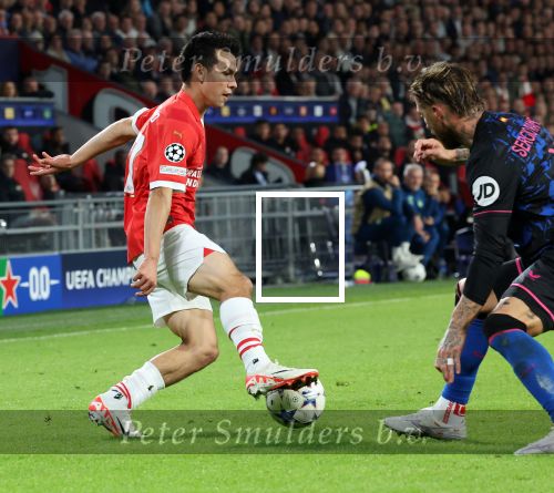 Eindhoven, 3 Oktober 2023
Championsleague PSV-Sevilla, eindstand 2-2
Hirving Lozano