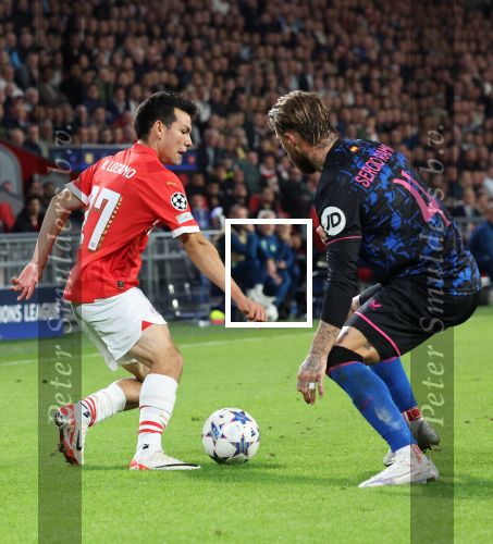 Eindhoven, 3 Oktober 2023
Championsleague PSV-Sevilla, eindstand 2-2
Hirving Lozano