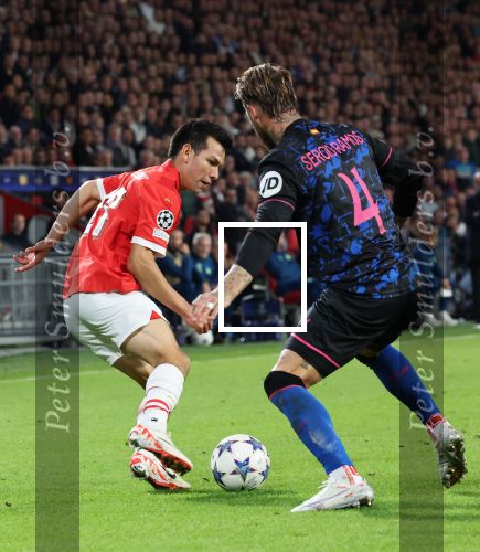 Eindhoven, 3 Oktober 2023
Championsleague PSV-Sevilla, eindstand 2-2
Hirving Lozano
