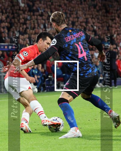 Eindhoven, 3 Oktober 2023
Championsleague PSV-Sevilla, eindstand 2-2
Hirving Lozano