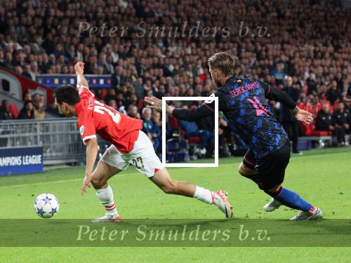 Eindhoven, 3 Oktober 2023
Championsleague PSV-Sevilla, eindstand 2-2
Hirving Lozano