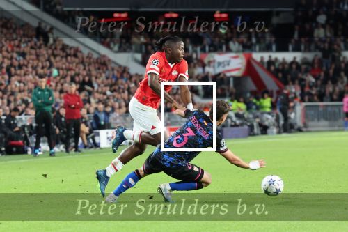 Eindhoven, 3 Oktober 2023
Championsleague PSV-Sevilla, eindstand 2-2
Johan Bakayoko met Adria Pedrosa