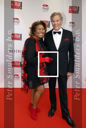 Utrecht 8 oktober 2023
Premiere Pretty Woman in het Beatrixtheater in Utrecht. Justine Pelmelay met partner