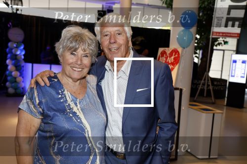 Hilversum 7 oktober 2023
Presentatie nieuwe magazine van Nicole des Bouvrie bij  Theater Gooiland. Klaas Wilting met zijn vrouw