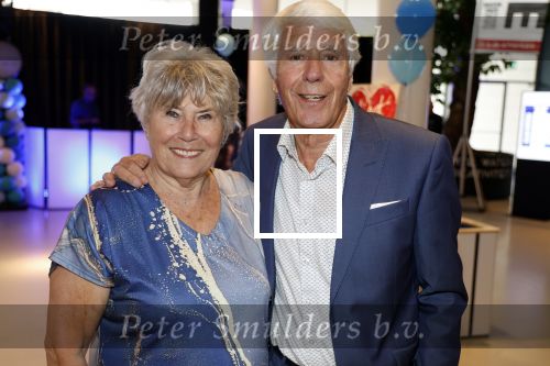 Hilversum 7 oktober 2023
Presentatie nieuwe magazine van Nicole des Bouvrie bij  Theater Gooiland. Klaas Wilting met zijn vrouw
