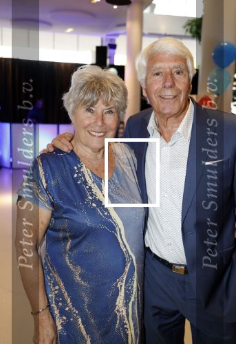 Hilversum 7 oktober 2023
Presentatie nieuwe magazine van Nicole des Bouvrie bij  Theater Gooiland. Klaas Wilting met zijn vrouw