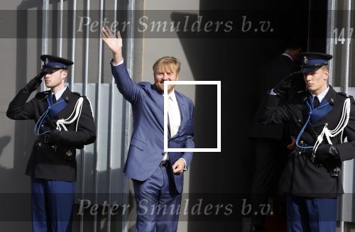 Amsterdam 5 oktober 2023
Koning Willem Alexander arriveert bij koninklijk paleis op de dam en staat de pers te woord ivm lidsmaatschap Prins Bernhard aan partij van Adolf Hitler