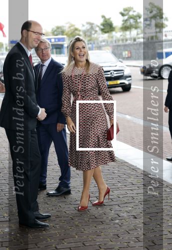 Amsterdam 3 oktober 2023
Koningin Maxima bij forum Future of Finance in het IJ Theater.