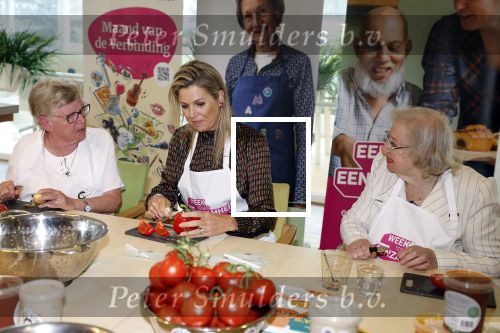 Amsterdam 27 september 2023
Koningin Maxima bezoekt buurthuis de Boeg in het kader van de week tegen eenzaamheid.