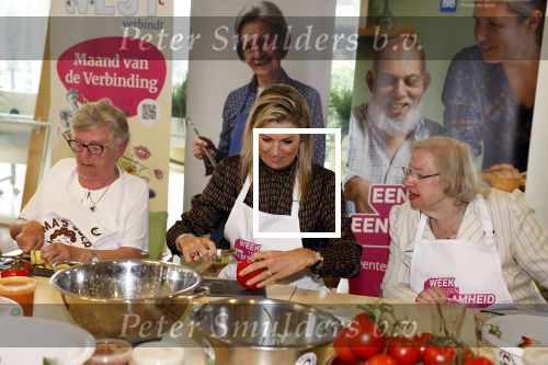 Amsterdam 27 september 2023
Koningin Maxima bezoekt buurthuis de Boeg in het kader van de week tegen eenzaamheid.