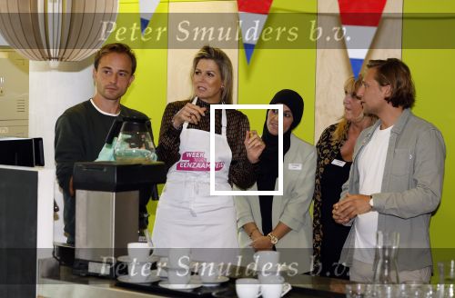 Amsterdam 27 september 2023
Koningin Maxima bezoekt buurthuis de Boeg in het kader van de week tegen eenzaamheid.