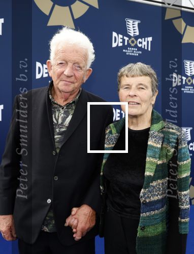 Leeuwarden 1 oktober 2023
Premiere musical de Tocht.  Lenie van der Hoorn  met man