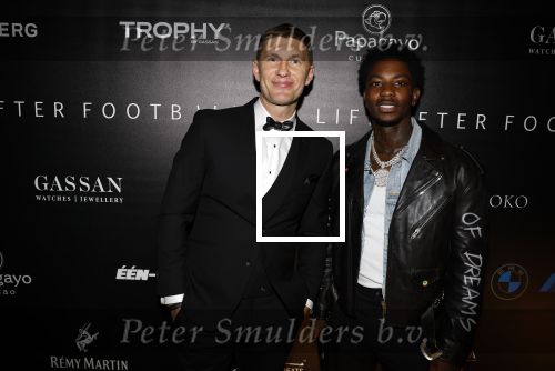 Amsterdam 30 oktober 2023
Life after Football gala LAF in grand Hotel Krasnapolsky. Levchenko en Eljero Elia