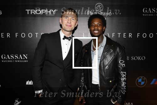 Amsterdam 30 oktober 2023
Life after Football gala LAF in grand Hotel Krasnapolsky. Levchenko en Eljero Elia