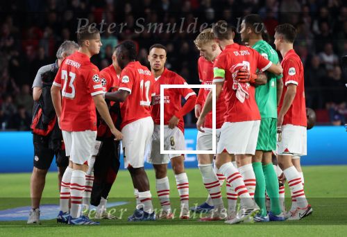 Eindhoven, 3 Oktober 2023
Championsleague PSV-Sevilla, eindstand 2-2
Luuk de Jong Jerdy Schouten Walter Benitez Sergino Dest Olivier Boscagli