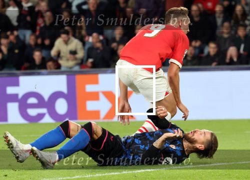 Eindhoven, 3 Oktober 2023
Championsleague PSV-Sevilla, eindstand 2-2
Luuk de Jong en Sergio Ramos