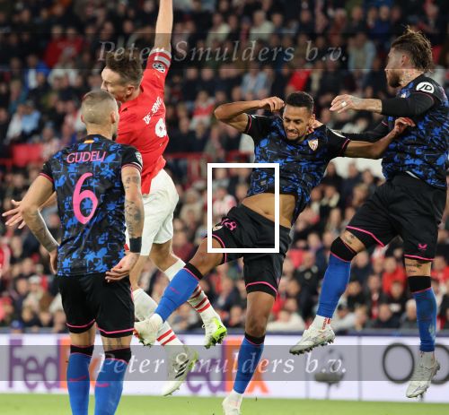 Eindhoven, 3 Oktober 2023
Championsleague PSV-Sevilla, eindstand 2-2
Luuk de Jong en Sergio Ramos
