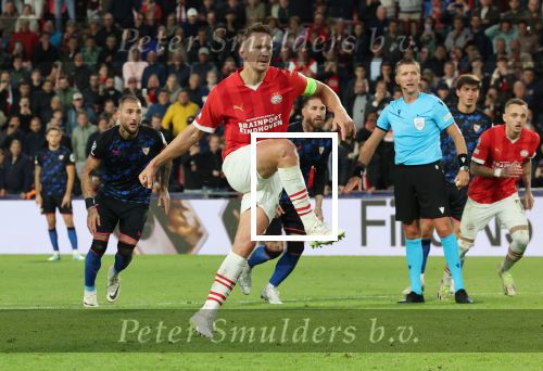 Eindhoven, 3 Oktober 2023
Championsleague PSV-Sevilla, eindstand 2-2
Luuk de Jong scoort 1-1 met penalty