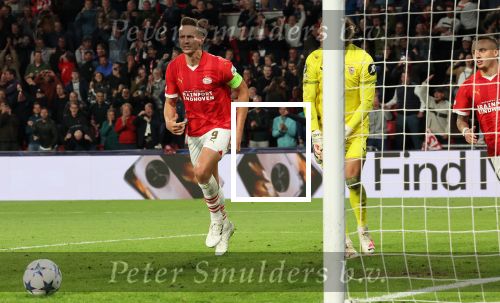 Eindhoven, 3 Oktober 2023
Championsleague PSV-Sevilla, eindstand 2-2
Luuk de Jong scoort 1-1 met penalty