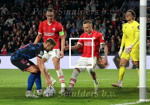 Eindhoven, 3 Oktober 2023
Championsleague PSV-Sevilla, eindstand 2-2
Luuk de Jong scoort 1-1 met penalty