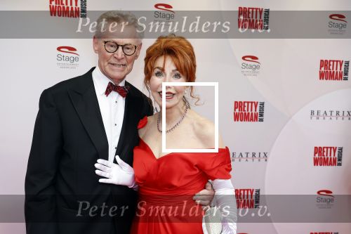 Utrecht 8 oktober 2023
Premiere Pretty Woman in het Beatrixtheater in Utrecht. Marijke Helwegen met Partner Harrie
