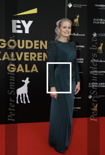 Utrecht 29 september 2023
Uitreiking gouden kalveren in de schouwburg van Utrecht. Jurgen Smit en Marit v Bohemen en haar dochter
