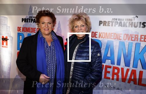 Gouda 16 oktober 2023
Premiere komedie over een bankoverval in Schouwburg Gouda. 
Marjolein Touw en Simone Kleinsma