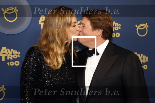 Amsterdam 12 oktober 2023
Televizierring 2023 in Carre .
Martijn Krabbe en zijn vrouw Deborah
