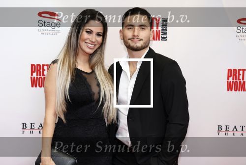 Utrecht 8 oktober 2023
Premiere Pretty Woman in het Beatrixtheater in Utrecht. Melissa Sneekes kwam met haar neef