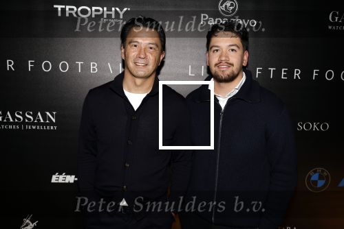 Amsterdam 30 oktober 2023
Life after Football gala LAF in grand Hotel Krasnapolsky. Michael Mols met zoon