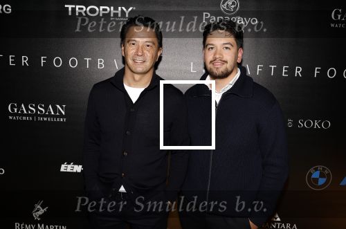 Amsterdam 30 oktober 2023
Life after Football gala LAF in grand Hotel Krasnapolsky. Michael Mols met zoon