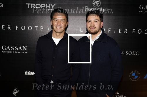 Amsterdam 30 oktober 2023
Life after Football gala LAF in grand Hotel Krasnapolsky. Michael Mols met zoon