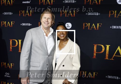 Amsterdam 13 oktober 2023
Premiere Piaf in het DeLamar theater.
Natacha Harlequin met partner