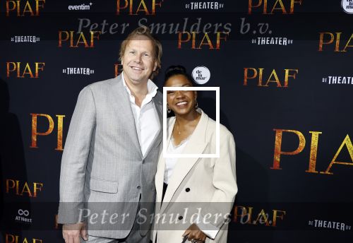 Amsterdam 13 oktober 2023
Premiere Piaf in het DeLamar theater.
Natacha Harlequin met partner