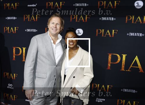 Amsterdam 13 oktober 2023
Premiere Piaf in het DeLamar theater.
Natacha Harlequin met partner