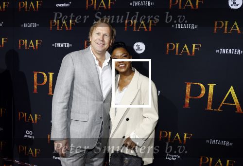 Amsterdam 13 oktober 2023
Premiere Piaf in het DeLamar theater.
Natacha Harlequin met partner