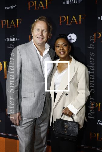 Amsterdam 13 oktober 2023
Premiere Piaf in het DeLamar theater.
Natacha Harlequin met partner