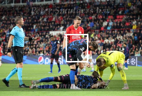 Eindhoven, 3 Oktober 2023
Championsleague PSV-Sevilla, eindstand 2-2
Nemanja GudeljNemanja Gudelj en Luuk de Jong