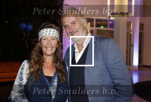 Hilversum 7 oktober 2023
Presentatie nieuwe magazine van Nicole des Bouvrie bij  Theater Gooiland. Nicole des Bouvrie met partner