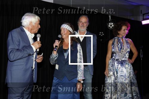 Hilversum 7 oktober 2023
Presentatie nieuwe magazine van Nicole des Bouvrie bij  Theater Gooiland. Nicole des Bouvrie en Klaas Wilting