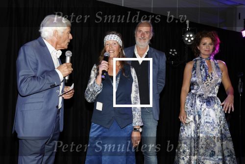 Hilversum 7 oktober 2023
Presentatie nieuwe magazine van Nicole des Bouvrie bij  Theater Gooiland. Nicole des Bouvrie en Klaas Wilting