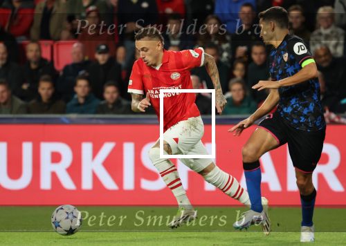 Eindhoven, 3 Oktober 2023
Championsleague PSV-Sevilla, eindstand 2-2
Noa Lang