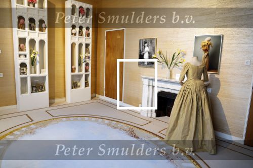 Soestdijk 11 oktober 2023
 Prinses Margarita de Bourbon de Parme poseert voorafgaand aan de opening van de tentoonstelling De vrouwen van Soestdijk op Paleis Soestdijk. In de tentoonstelling staan de vrouwen die het paleis gevormd hebben en er verbleven centraal, onder wie koningin Juliana, koningin-regentes Emma van Waldeck-Pyrmont  Interieur en foto\'s paleis Soestdijk